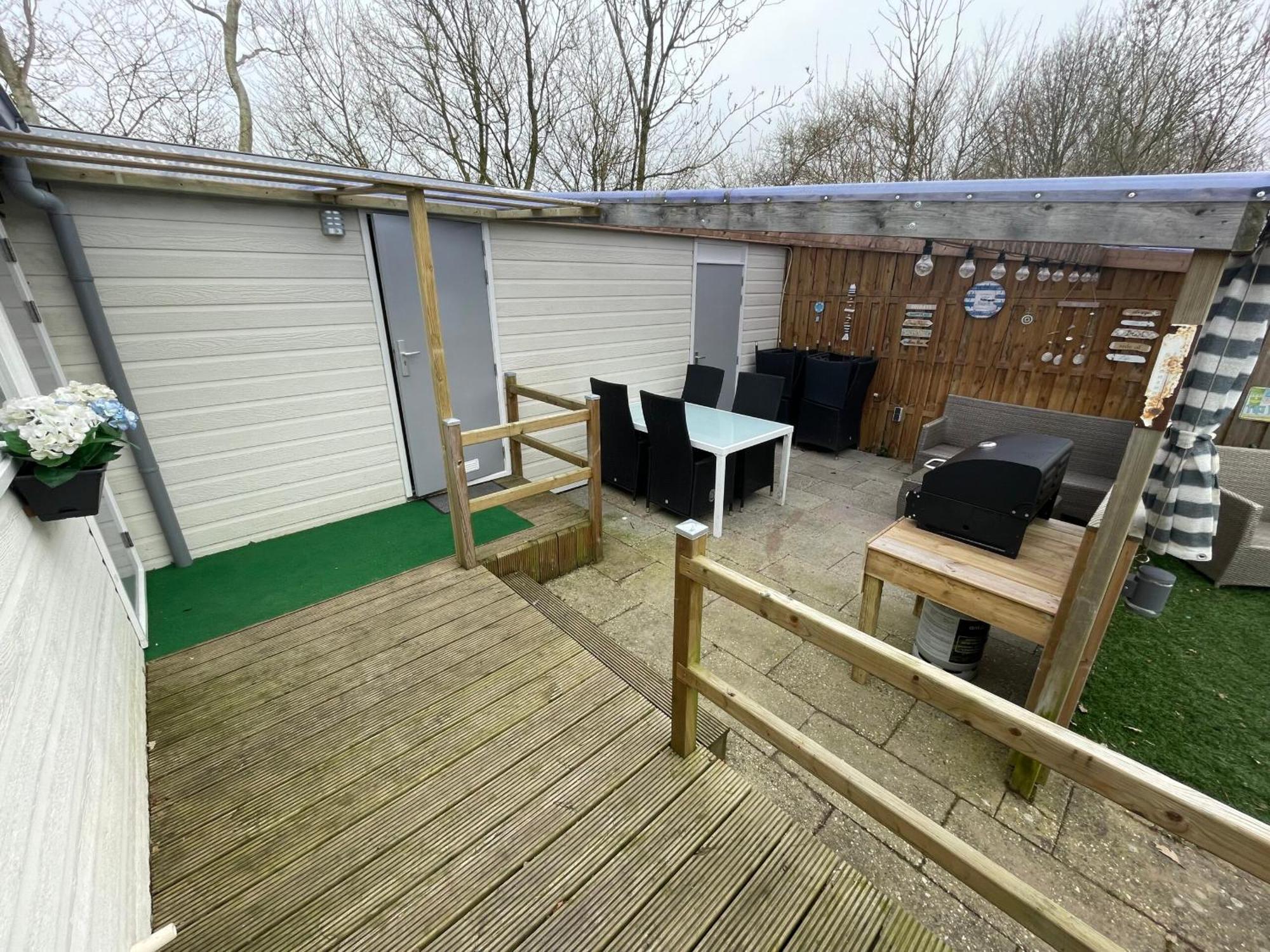 Luxe Chalet Friesland I14 - 5 Pers Westergeest 외부 사진