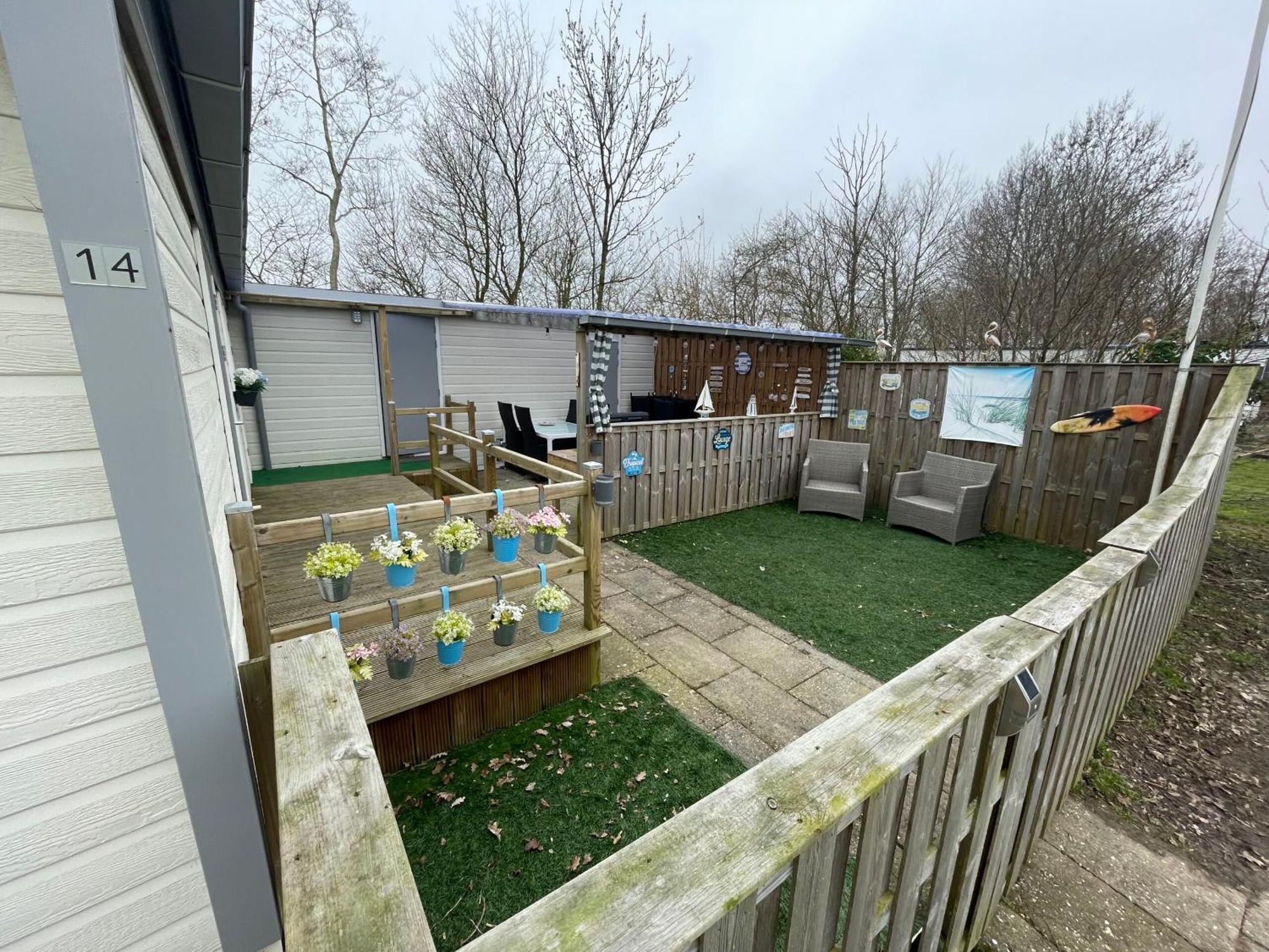 Luxe Chalet Friesland I14 - 5 Pers Westergeest 외부 사진